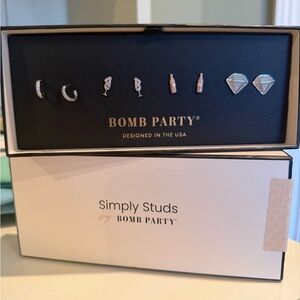 Bomb Party Simple Studs “Dazzle Me Darling”